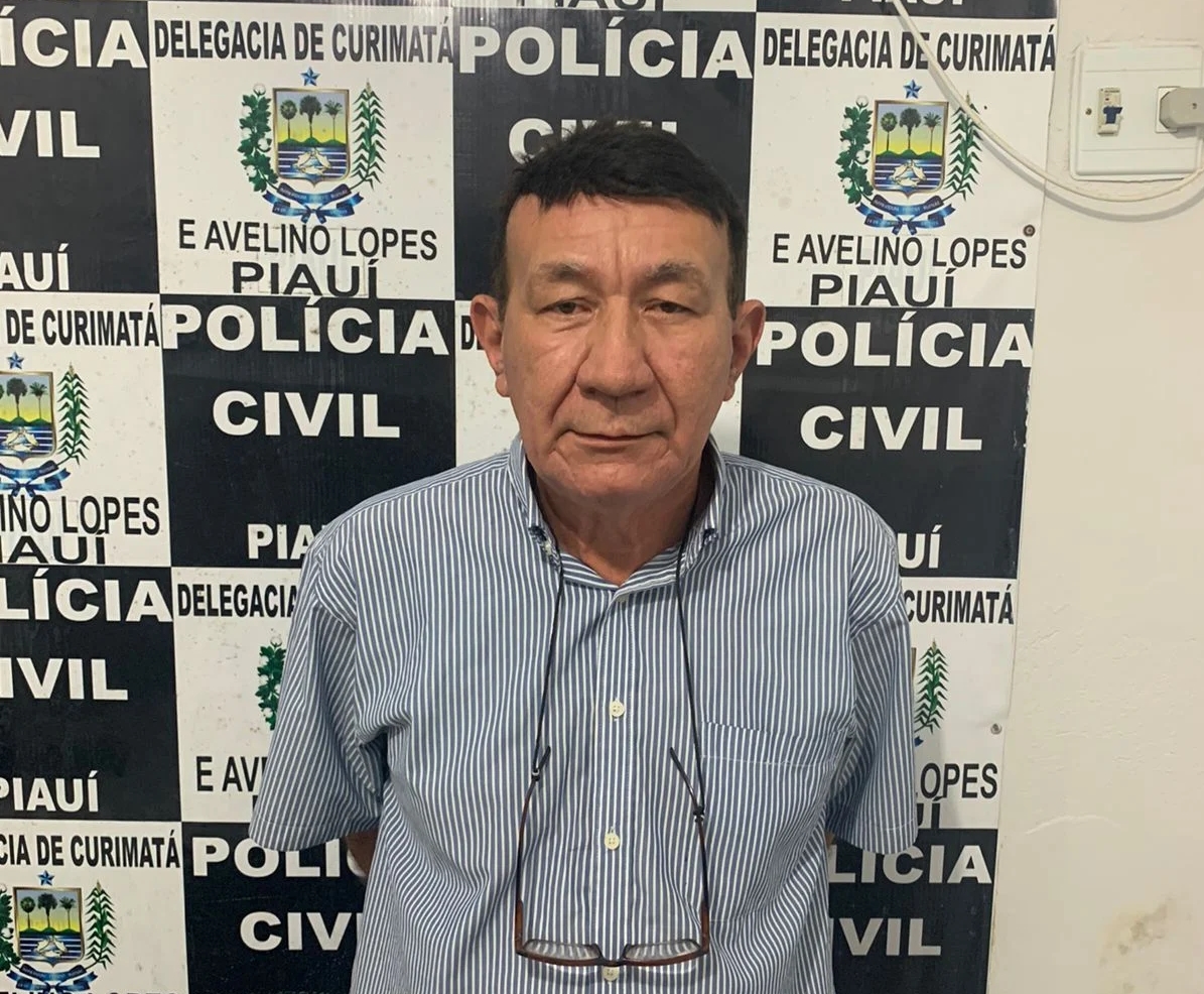 Carlos Humberto Sousa Lima foi preso em Curimatá, região Sul do Piauí